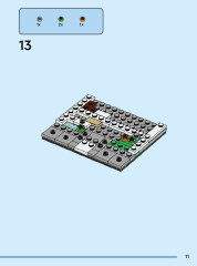 LEGO 40599 instructions page 11 – build guide