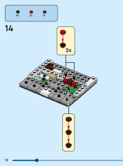 LEGO 40599 instructions page 12 – build guide