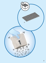LEGO 40599 instructions page 3 – build guide