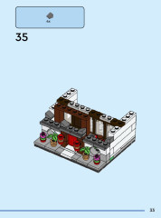 LEGO 40599 instructions page 33 – build guide