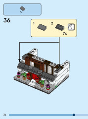 LEGO 40599 instructions page 34 – build guide