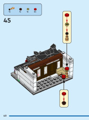 LEGO 40599 instructions page 40 – build guide