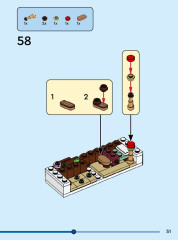 LEGO 40599 instructions page 51 – build guide