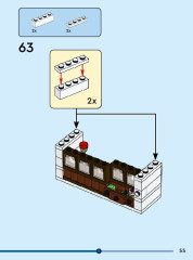 LEGO 40599 instructions page 55 – build guide