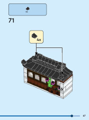 LEGO 40599 instructions page 67 – build guide