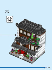 LEGO 40599 instructions page 69 – build guide