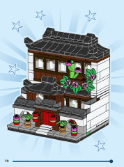 LEGO 40599 instructions page 70 – build guide