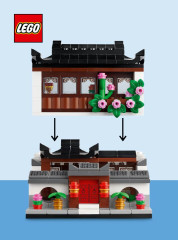 LEGO 40599 instructions page 73 – build guide