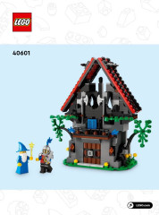 LEGO 40601 instructions page 1 – build guide