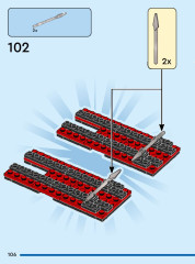 LEGO 40601 instructions page 106 – build guide