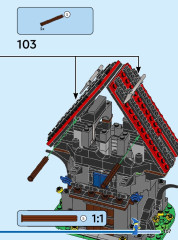 LEGO 40601 instructions page 107 – build guide