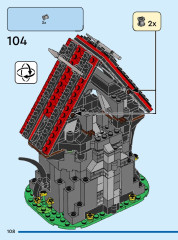 LEGO 40601 instructions page 108 – build guide