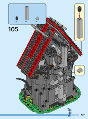 LEGO 40601 instructions page 109 – build guide
