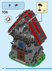 LEGO 40601 instructions page 110 – build guide