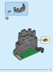 LEGO 40601 instructions page 15 – build guide