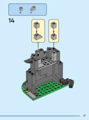 LEGO 40601 instructions page 17 – build guide
