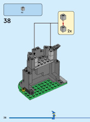 LEGO 40601 instructions page 38 – build guide
