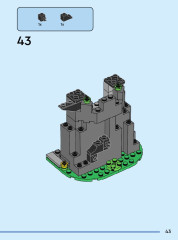 LEGO 40601 instructions page 43 – build guide
