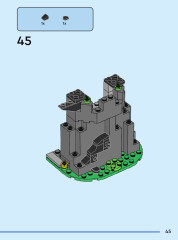 LEGO 40601 instructions page 45 – build guide