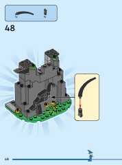 LEGO 40601 instructions page 48 – build guide