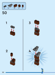 LEGO 40601 instructions page 50 – build guide