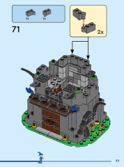 LEGO 40601 instructions page 77 – build guide