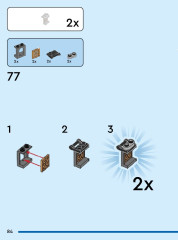 LEGO 40601 instructions page 84 – build guide