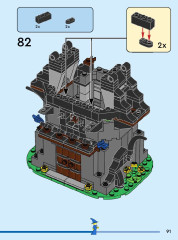 LEGO 40601 instructions page 91 – build guide