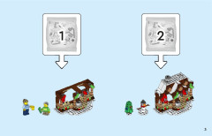 LEGO 40602 instructions page 3 – build guide