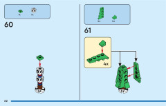 LEGO 40602 instructions page 62 – build guide
