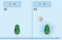 LEGO 40602 instructions page 63 – build guide