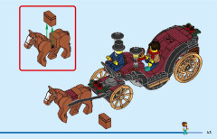 LEGO 40603 instructions page 43 – build guide