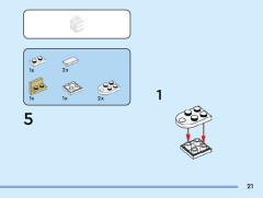 LEGO 40604 instructions page 21 – build guide