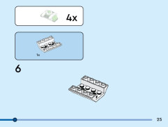 LEGO 40604 instructions page 25 – build guide