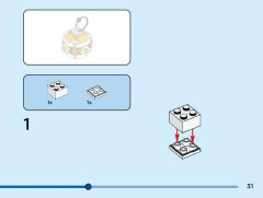 LEGO 40604 instructions page 31 – build guide
