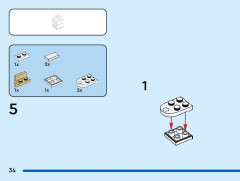 LEGO 40604 instructions page 34 – build guide