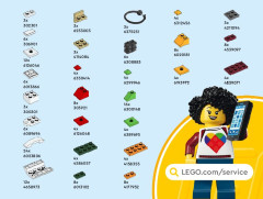 LEGO 40604 instructions page 47 – build guide