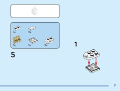 LEGO 40604 instructions page 7 – build guide