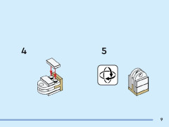 LEGO 40604 instructions page 9 – build guide