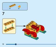LEGO 40611 instructions page 10 – build guide