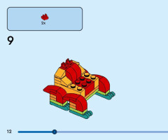 LEGO 40611 instructions page 12 – build guide