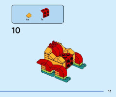 LEGO 40611 instructions page 13 – build guide