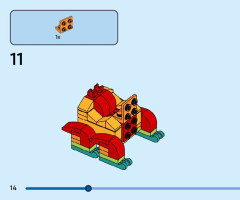 LEGO 40611 instructions page 14 – build guide