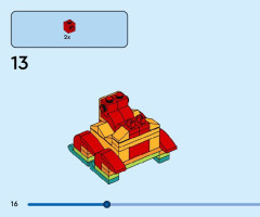 LEGO 40611 instructions page 16 – build guide
