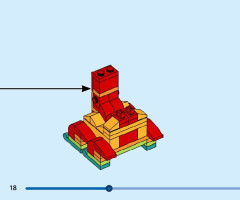 LEGO 40611 instructions page 18 – build guide