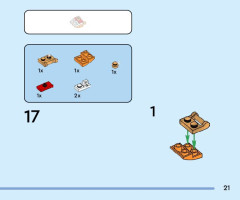 LEGO 40611 instructions page 21 – build guide