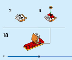 LEGO 40611 instructions page 22 – build guide