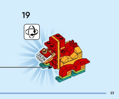 LEGO 40611 instructions page 23 – build guide