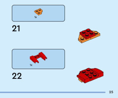 LEGO 40611 instructions page 25 – build guide