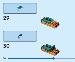 LEGO 40611 instructions page 30 – build guide